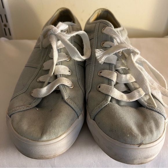 Talbots Camila Sneakers Athletic Tennis Shoes Womens 8M Light Blue - Picture 2 of 6